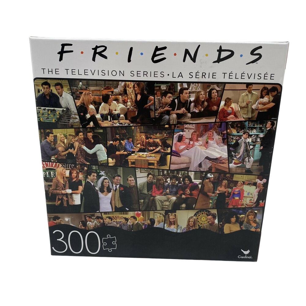 Friends TV Show 300 pc Puzzle Cardinal Brand 18X24 (NEW SEALED)